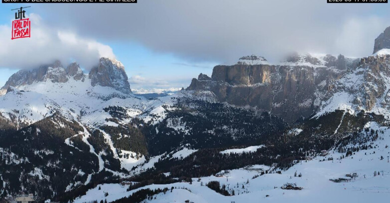 Webcam Canazei-Belvedere - Canazei - Gruppo del Sassolungo
