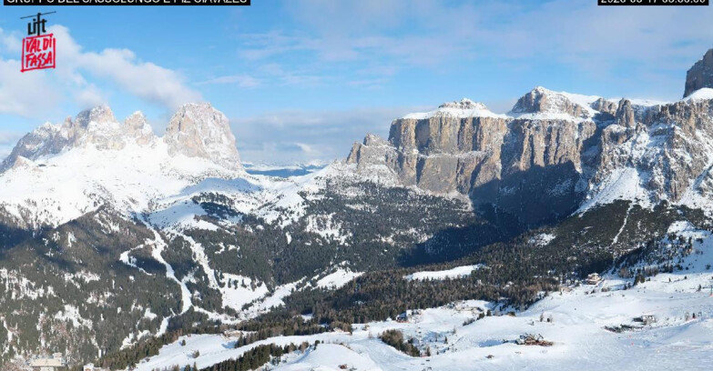 Webcam Canazei-Belvedere - Canazei - Gruppo del Sassolungo