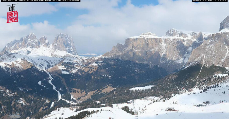 Webcam Canazei-Belvedere - Canazei - Gruppo del Sassolungo