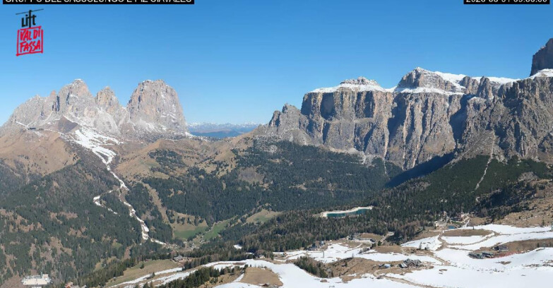 Webcam Canazei-Belvedere  - Canazei - Gruppo del Sassolungo