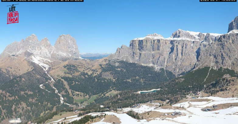Webcam Canazei-Belvedere  - Canazei - Gruppo del Sassolungo