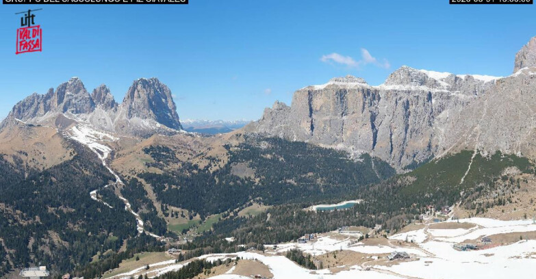 Webcam Canazei-Belvedere  - Canazei - Gruppo del Sassolungo