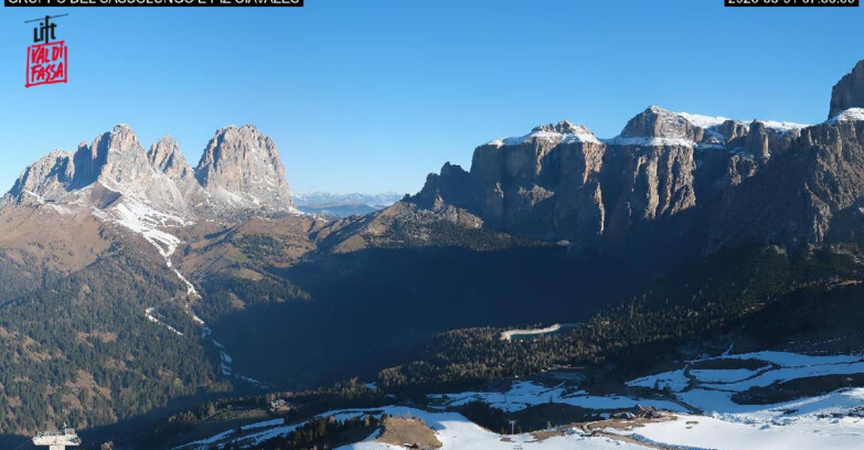 Webcam Canazei-Belvedere  - Canazei - Gruppo del Sassolungo