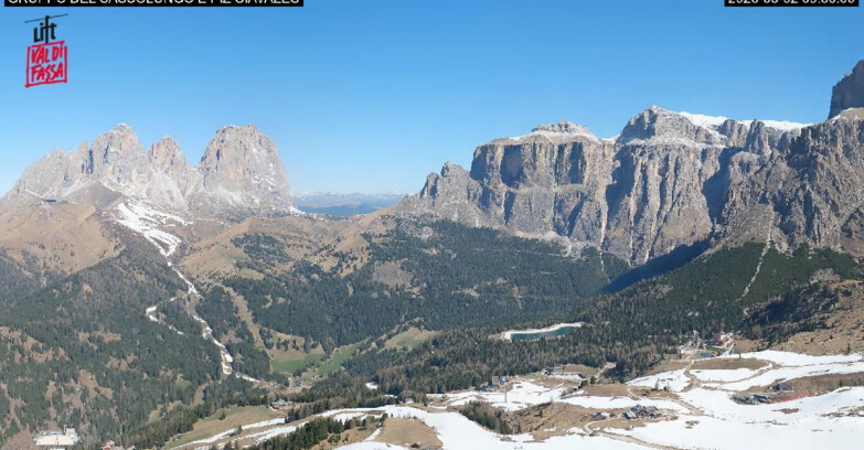 Webcam Canazei-Belvedere - Canazei - Gruppo del Sassolungo