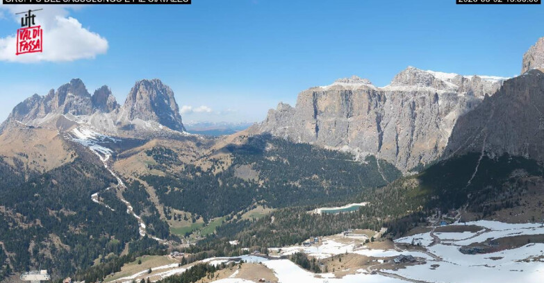 Webcam Canazei-Belvedere - Canazei - Gruppo del Sassolungo