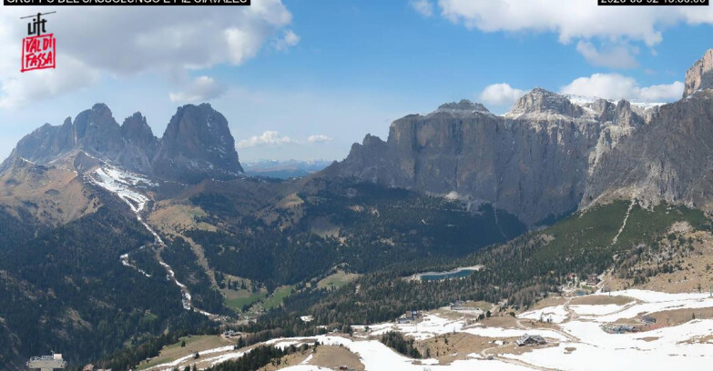 Webcam Canazei-Belvedere - Canazei - Gruppo del Sassolungo