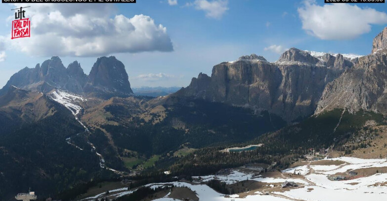 Webcam Canazei-Belvedere - Canazei - Gruppo del Sassolungo