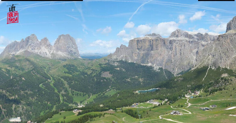 Webcam Canazei-Belvedere  - Canazei - Gruppo del Sassolungo