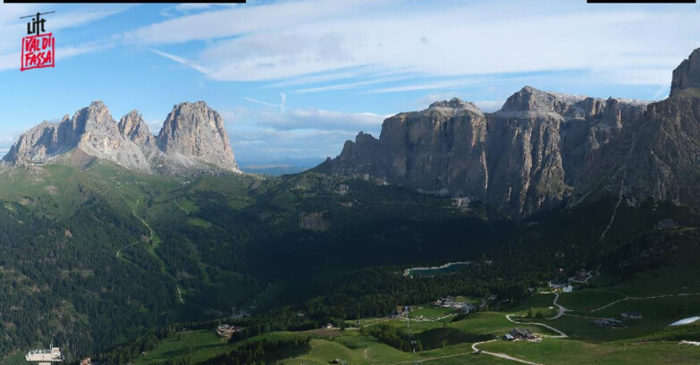 Webcam Canazei-Belvedere  - Canazei - Gruppo del Sassolungo