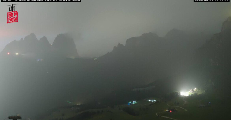 Webcam Canazei-Belvedere  - Canazei - Gruppo del Sassolungo