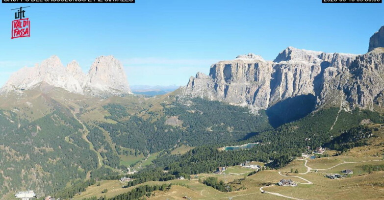 Webcam Canazei-Belvedere  - Canazei - Gruppo del Sassolungo