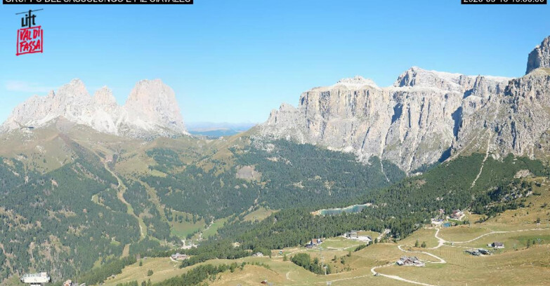 Webcam Canazei-Belvedere  - Canazei - Gruppo del Sassolungo