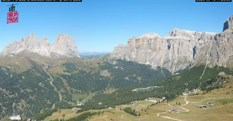 Webcam Canazei-Belvedere  - Canazei - Gruppo del Sassolungo