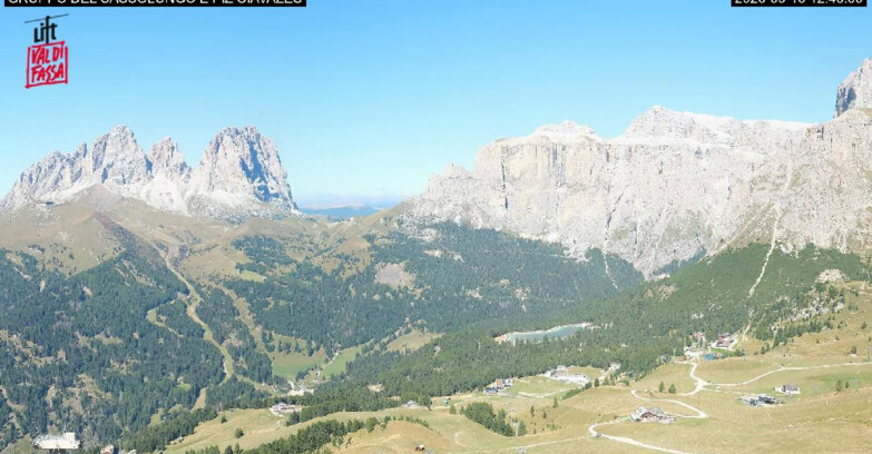 Webcam Canazei-Belvedere  - Canazei - Gruppo del Sassolungo