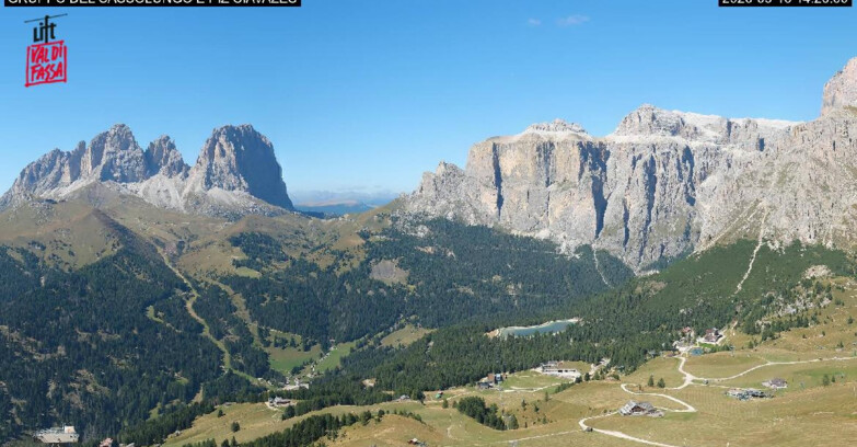 Webcam Canazei-Belvedere  - Canazei - Gruppo del Sassolungo