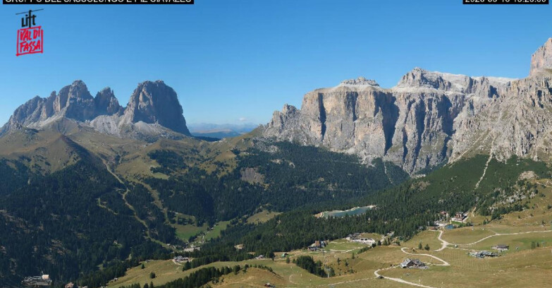 Webcam Canazei-Belvedere  - Canazei - Gruppo del Sassolungo