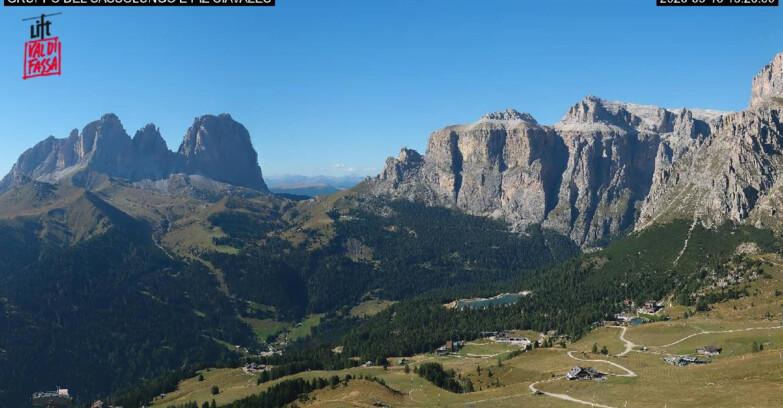Webcam Canazei-Belvedere  - Canazei - Gruppo del Sassolungo
