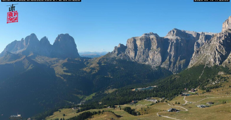 Webcam Canazei-Belvedere  - Canazei - Gruppo del Sassolungo