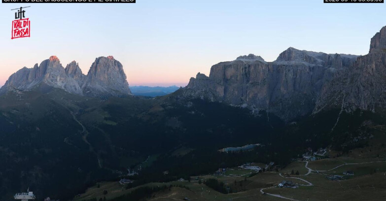 Webcam Canazei-Belvedere  - Canazei - Gruppo del Sassolungo