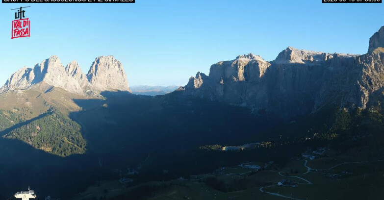 Webcam Canazei-Belvedere  - Canazei - Gruppo del Sassolungo