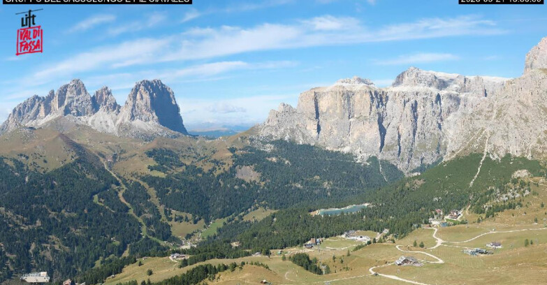 Webcam Canazei-Belvedere - Canazei - Gruppo del Sassolungo