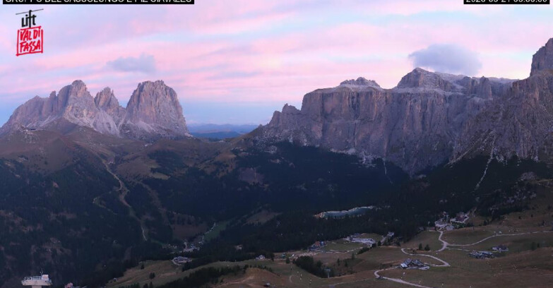 Webcam Canazei-Belvedere - Canazei - Gruppo del Sassolungo