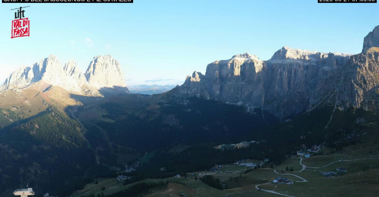 Webcam Canazei-Belvedere - Canazei - Gruppo del Sassolungo