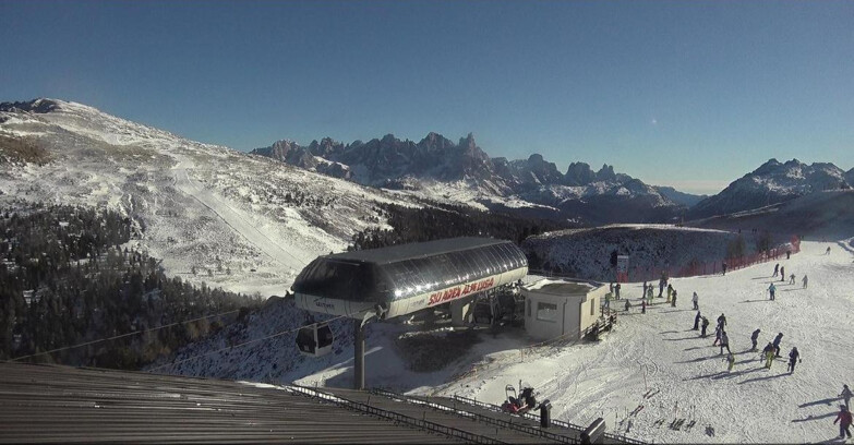 Webcam Moena-Alpe Lusia  - Alpe Lusia - Le cune