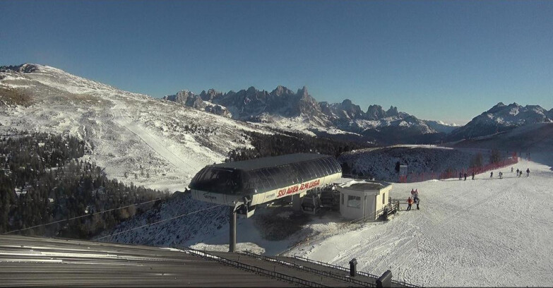 Webcam Moena-Alpe Lusia  - Alpe Lusia - Le cune