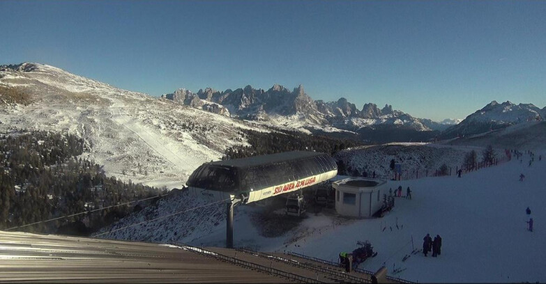 Webcam Moena-Alpe Lusia  - Alpe Lusia - Le cune