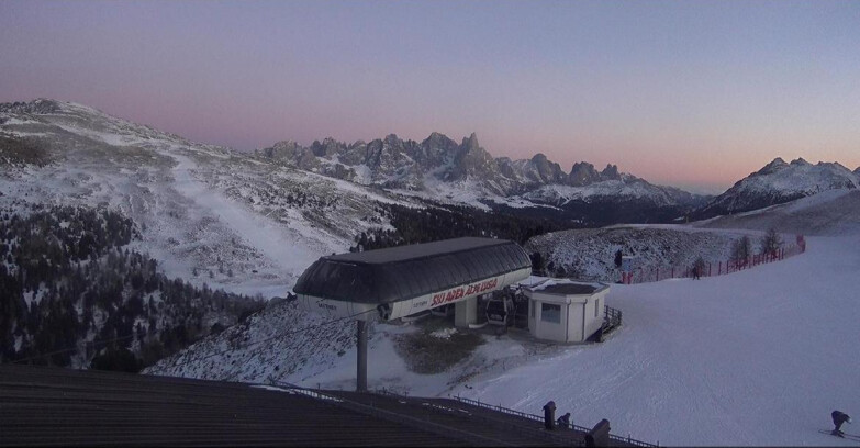 Webcam Moena-Alpe Lusia  - Alpe Lusia - Le cune