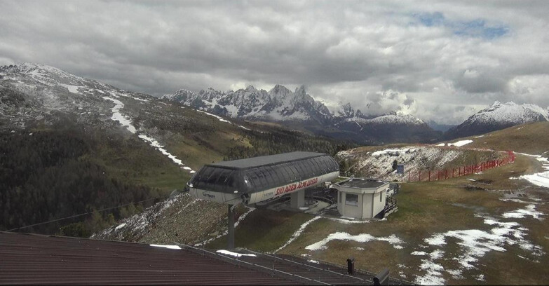Webcam Moena-Alpe Lusia  - Alpe Lusia - Le cune