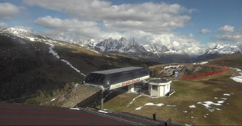 Webcam Moena-Alpe Lusia  - Alpe Lusia - Le cune