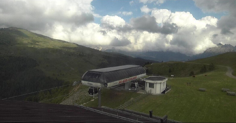 Webcam Moena-Alpe Lusia  - Alpe Lusia - Le cune