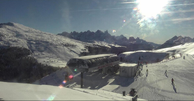 Webcam Moena-Alpe Lusia  - Alpe Lusia - Le cune