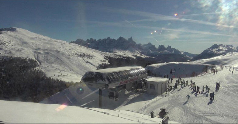 Webcam Moena-Alpe Lusia  - Alpe Lusia - Le cune