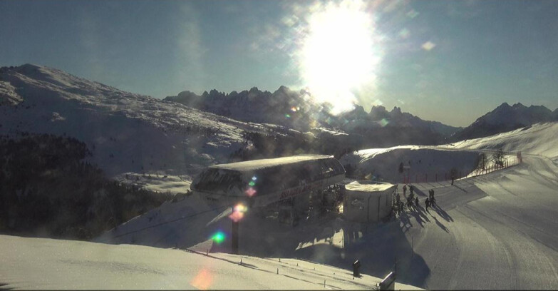Webcam Moena-Alpe Lusia  - Alpe Lusia - Le cune