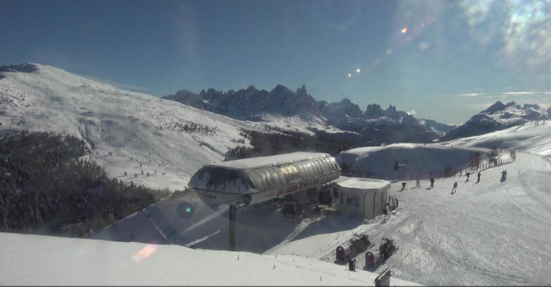 Webcam Моэна-Альпе-Лузия - Alpe Lusia - Le cune