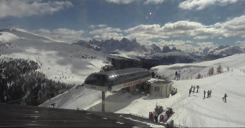 Webcam Moena-Alpe Lusia  - Alpe Lusia - Le cune