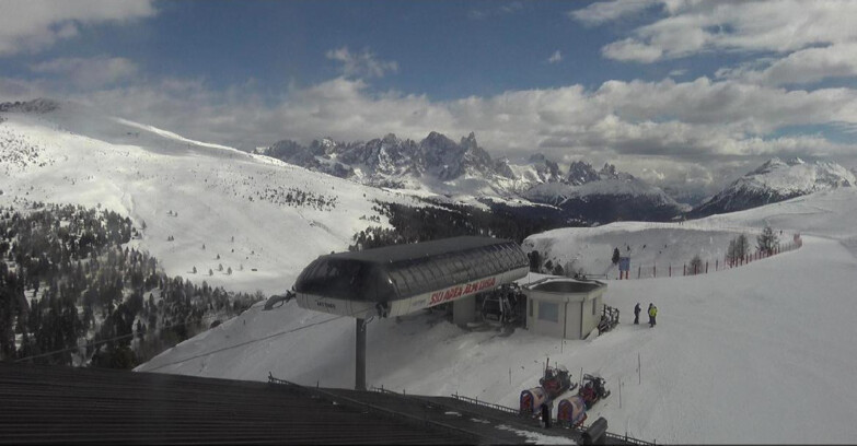 Webcam Moena-Alpe Lusia  - Alpe Lusia - Le cune