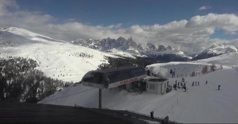 Webcam Moena-Alpe Lusia  - Alpe Lusia - Le cune