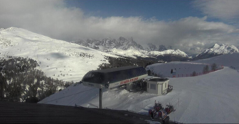 Webcam Moena-Alpe Lusia  - Alpe Lusia - Le cune