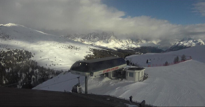 Webcam Moena-Alpe Lusia  - Alpe Lusia - Le cune