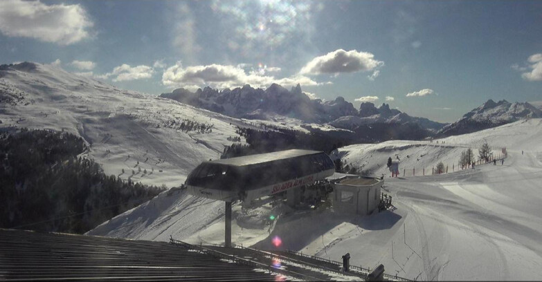 Webcam Moena-Alpe Lusia  - Alpe Lusia - Le cune