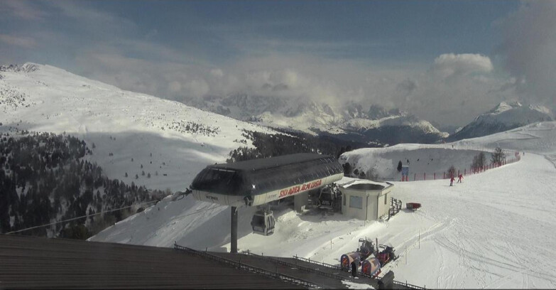 Webcam Моэна-Альпе-Лузия - Alpe Lusia - Le cune