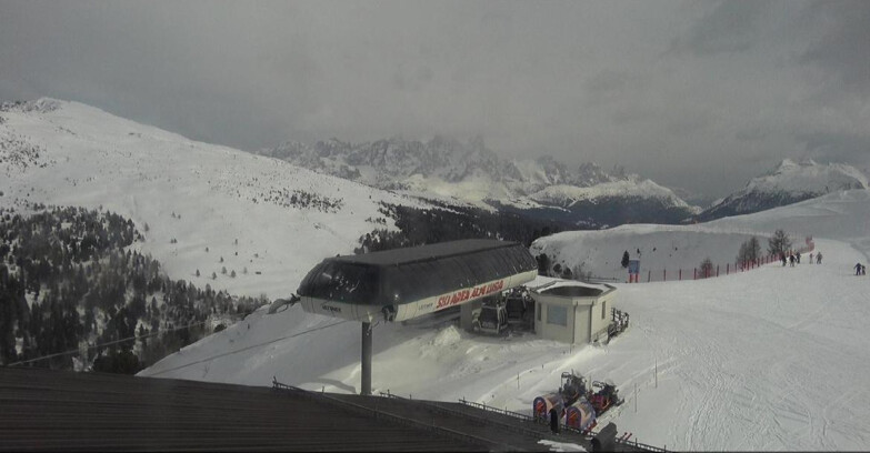 Webcam Моэна-Альпе-Лузия - Alpe Lusia - Le cune