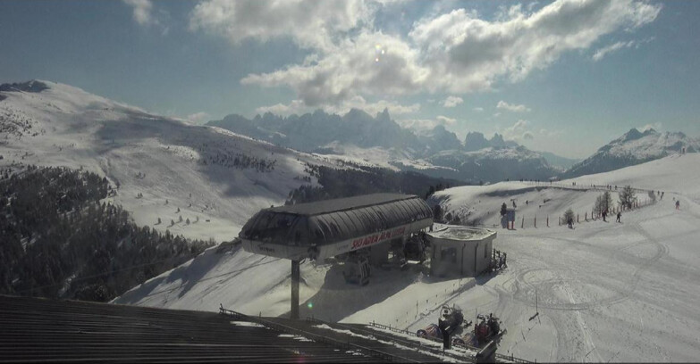Webcam Moena-Alpe Lusia  - Alpe Lusia - Le cune