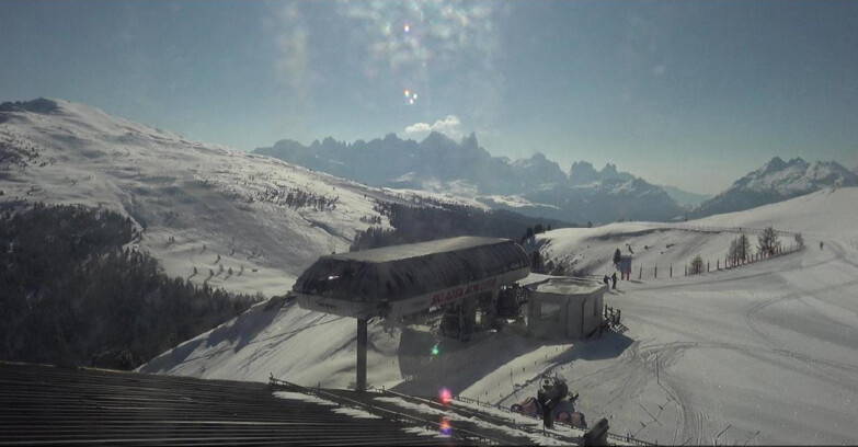 Webcam Moena-Alpe Lusia  - Alpe Lusia - Le cune