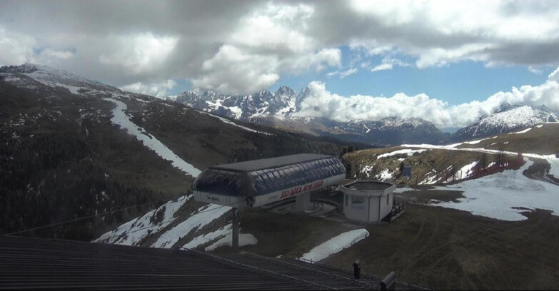Webcam Moena-Alpe Lusia  - Alpe Lusia - Le cune