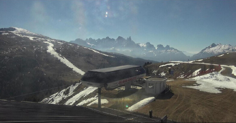 Webcam Moena-Alpe Lusia  - Alpe Lusia - Le cune